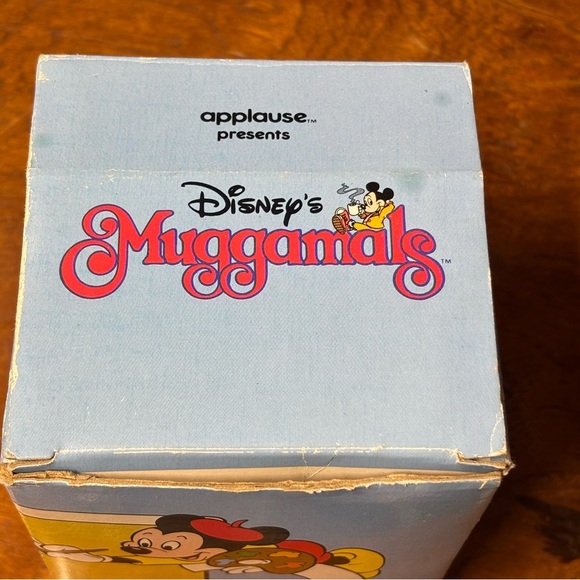 Vintage 1988 Disney Muggamals collectable Mickey Mouse mug with box - Picture 7 of 7
